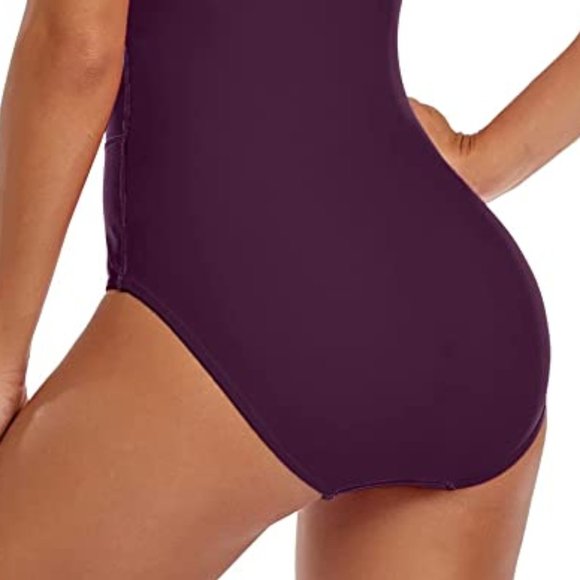 LVZIJUN One Piece High Neck UPF 50 Surfing Swimsuit  🏄  NEW! - Picture 11 of 16